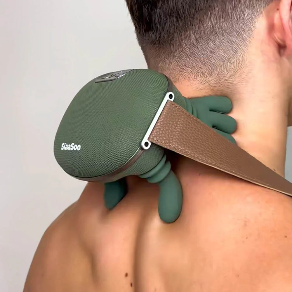 Siasoo massagerمدلك إحترافي حراري للرقبة والضهر و العضلات
