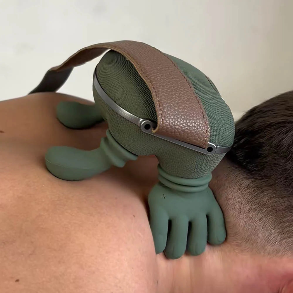 Siasoo massagerمدلك إحترافي حراري للرقبة والضهر و العضلات