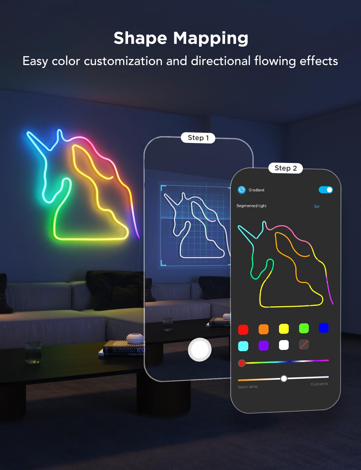 LED MAGIC NEON 5M _ 10M متوفر 2 قياسات