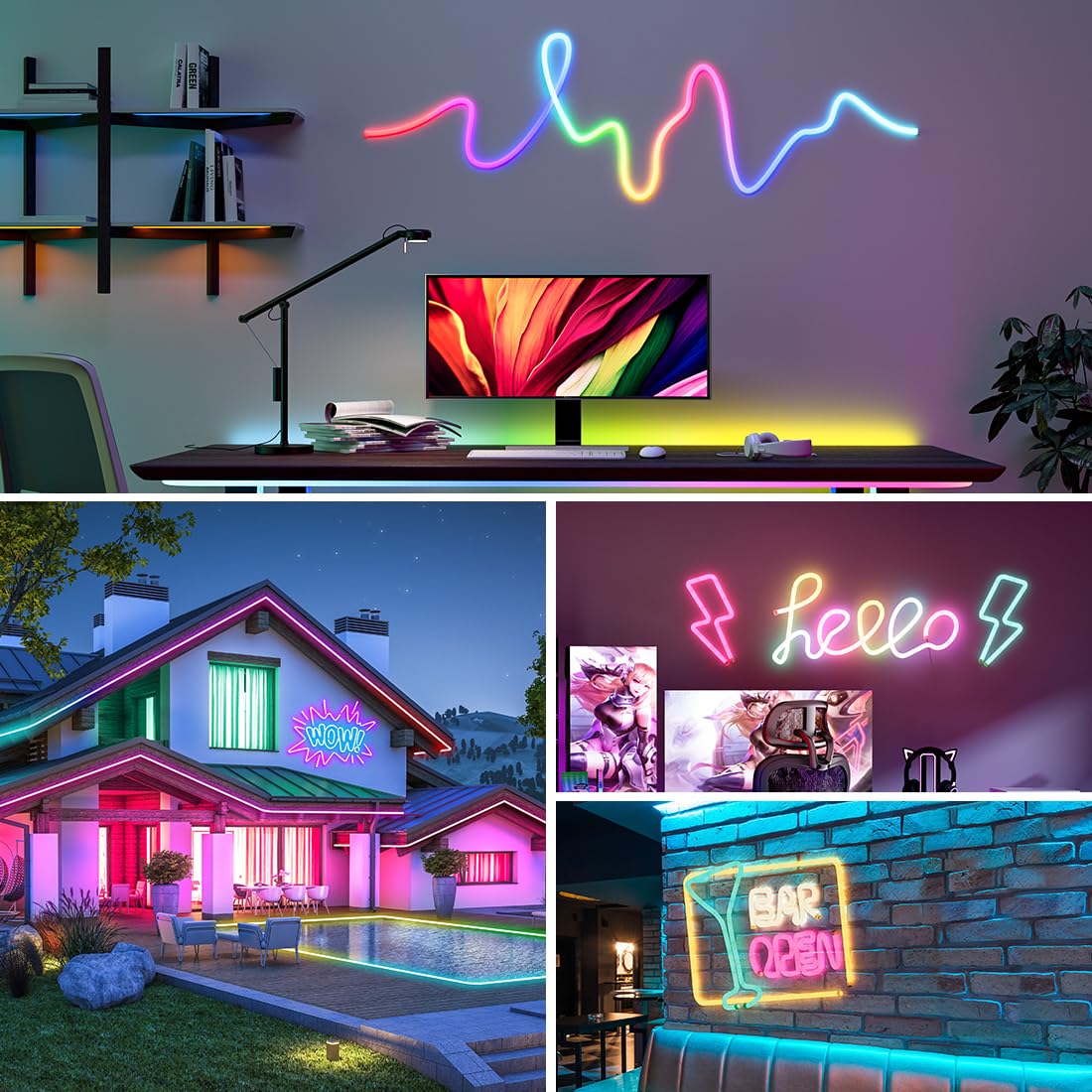 LED MAGIC NEON 5M _ 10M متوفر 2 قياسات