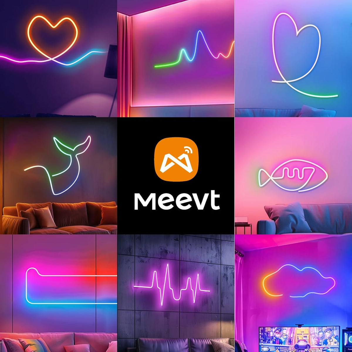 LED MAGIC NEON 5M _ 10M متوفر 2 قياسات