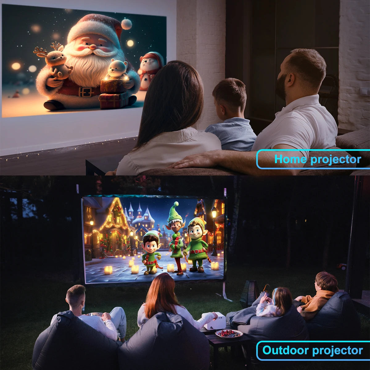 Projecteur Android 11 Wifi 6 أحدث نسخة (HY320 MINI)