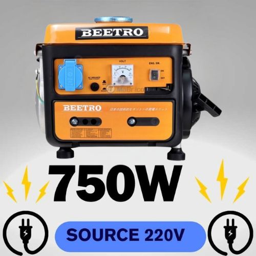 مولد كهربائي بالبنزين أصلي ذو قوة و فعالية عالية Groupe électronique 750W  BEETRO