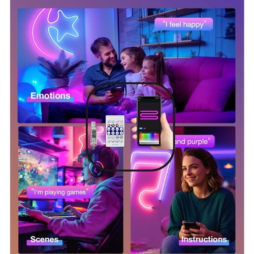 LED MAGIC NEON 5M _ 10M متوفر 2 قياسات