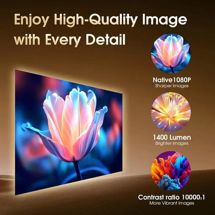 Projecteur Android 11 Wifi 6 أحدث نسخة (HY320 MINI)