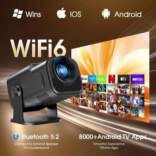 Projecteur Android 11 Wifi 6 أحدث نسخة (HY320 MINI)