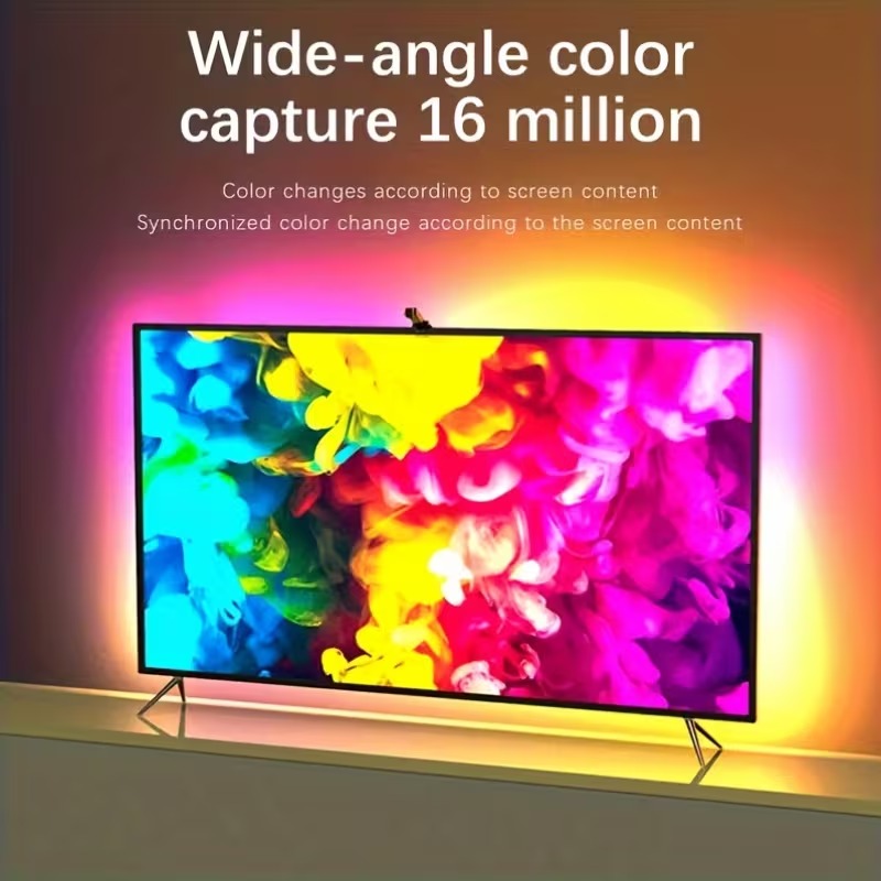 tv backlight led ليد شاشة تفاعلي يصل حتى 50 بوس