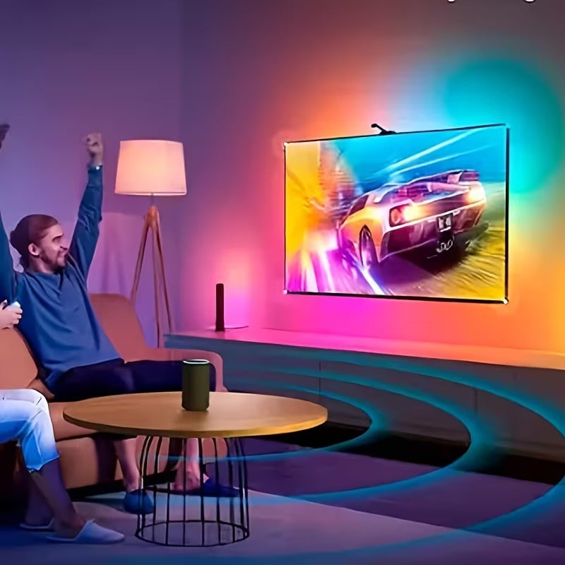 tv backlight led ليد شاشة تفاعلي يصل حتى 50 بوس