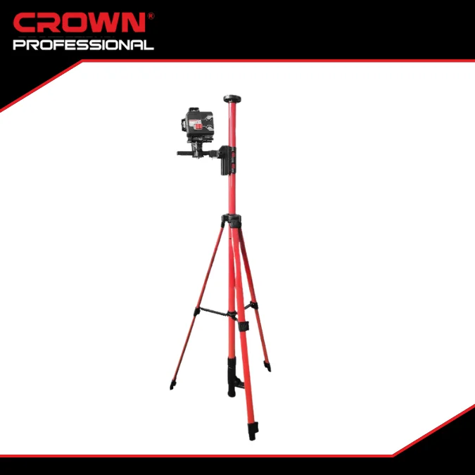 Niveau Laser Crown 4D 360° .16  lignesلين ,Avec Perche 5M