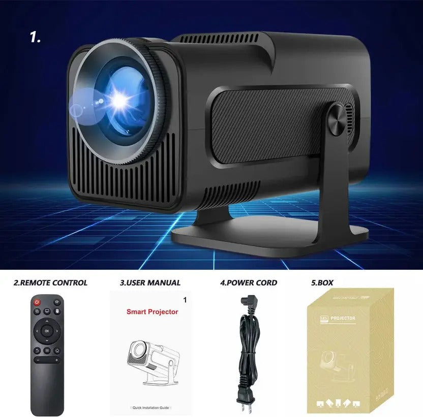 Projecteur Android 11 Wifi 6 أحدث نسخة (HY320 MINI)