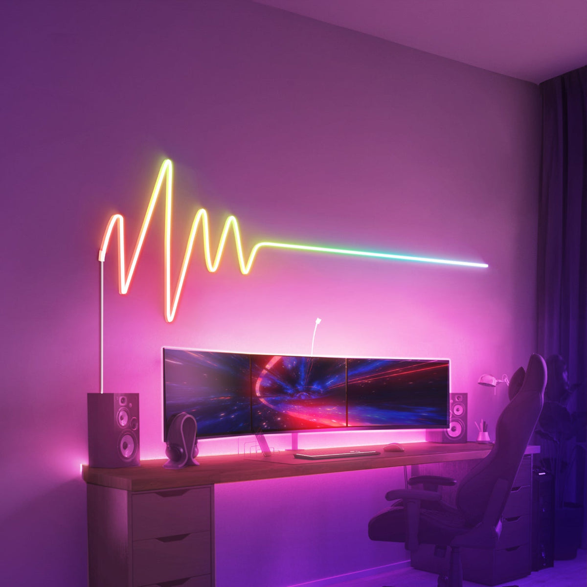 LED MAGIC NEON 5M _ 10M متوفر 2 قياسات